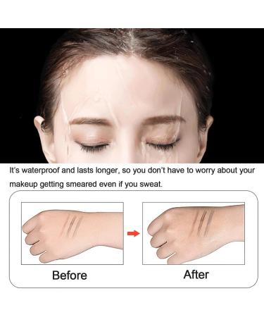 2PCS Whimsyard Eyebrow Pencil - Upgraded Microblading Effect Eyebrow Pen Four Forks Water Eyebrow Pencil Waterproof Eyebrow Pen for Hair-Like Natural Brows Last All-Day (Gray Brown) - Buy Online on GoSupps.com