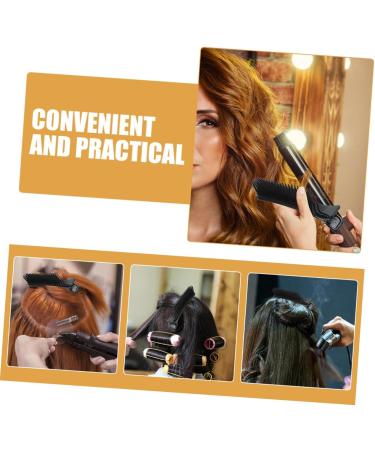 BIUDECO Hair Salon Clip Hair Styling Clip Hair Sectioning Clips Parting Comb Clips Hair Parting Tools Nonslip Hair Clips Hair Clips for Styling Hair Styling Clamps Sectioning Hair Clips 14.20X3.00X2.30CM Black - Buy Online on GoSupps.com