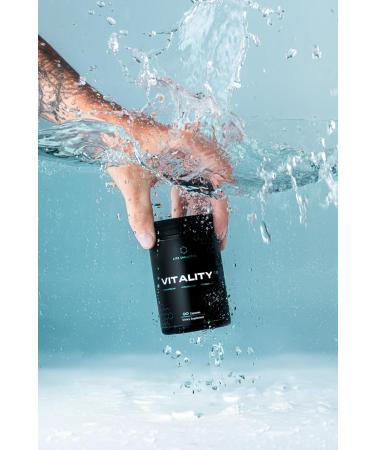  LifeUnlocked Vitality 2.0 Magnesium supplement with vitamin D3 + K2 increases energy and reduces fatigue. - Buy Online on GoSupps.com