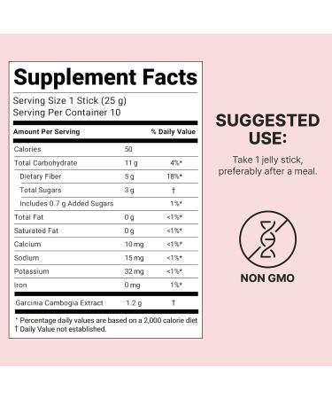 FOODOLOGY Coleology Cutting Stick Jelly, Pomegranate Appetite Suppressant, Support Weight Management, Chia Seeds, Garcinia Cambogia HCA, Korean Dietary Supplement with Collagen - 1 Pack of 10 10 Count (Pack of 1) 1 - Buy Online on GoSupps.com