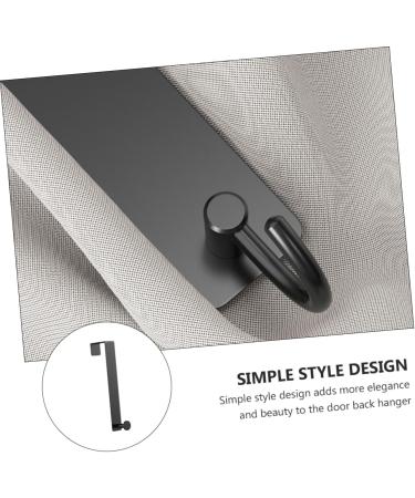 Housoutil Stainless 4 Pcs Door Hook Wall Mounted Clothes Hanger Hooks for Hats Towel Hanger Door Hanger Porch Cloth Hook - Buy Online on GoSupps.com