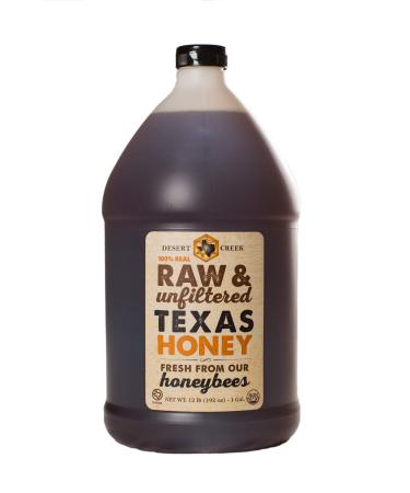 Desert Creek - Raw Honey, Natural Premium and Pure Texas Product - 1 Gallon