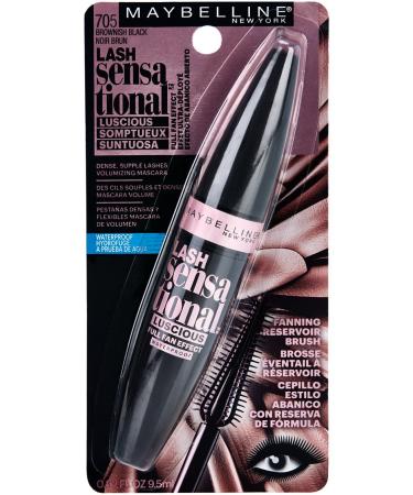Maybelline Lash Sensational Luscious Waterproof Mascara Brownish Black - 0.3 fl. oz - Buy Online on GoSupps.com