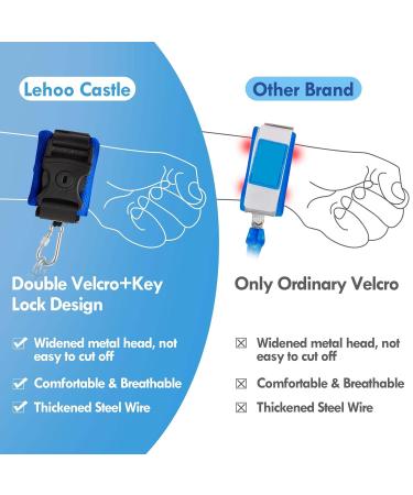 Lehoo Castle Kids Safety Leash - 4-in-1 Anti-Lost Wrist Link for Children (Whales) - Best International Shipping - Buy Online on GoSupps.com