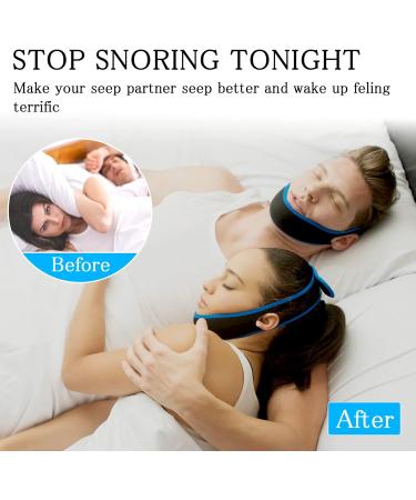 Anti-Snoring Chin Strap | 2022 Snoring Solution for Men & Women | Snoring Stopper for Better Sleep - Buy Online on GoSupps.com