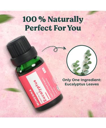 Eucalyptus Essential Oil | 100% USDA Organic | Therapeutic Grade for Massage Diffuser & Henna - 0.16 Fl Oz - Buy Online on GoSupps.com