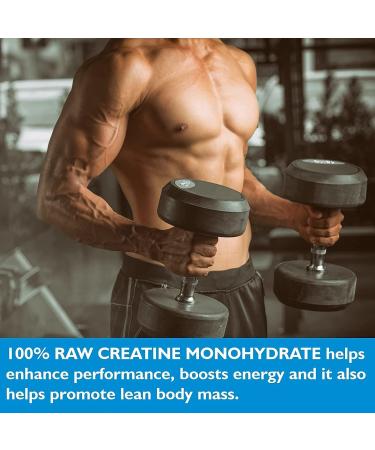 Generic Creatine Monohydrate (100gm Unflavored) Muscle Repair & Recovery 33 Servings of Creatine - Buy Online on GoSupps.com