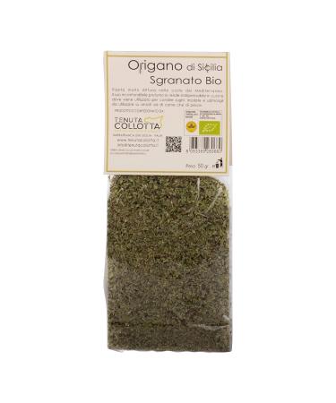 Tenuta Collotta Organic Dried Oregano 50g - 100% Italian Sicilian Herb for Flavorful Cooking - Buy Online on GoSupps.com