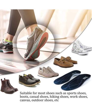 Valsole Heel Spur Insoles - Orthopedic Shoe Inserts for Flat Feet & Plantar Fasciitis | 35-37 EU (24cm) - Gray - Buy Online on GoSupps.com