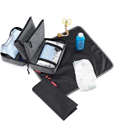 Reisenthel Babycase Diaper Bag - Stylish & Functional 3L Polyester in Silver | International Shipping Available - Buy Online on GoSupps.com