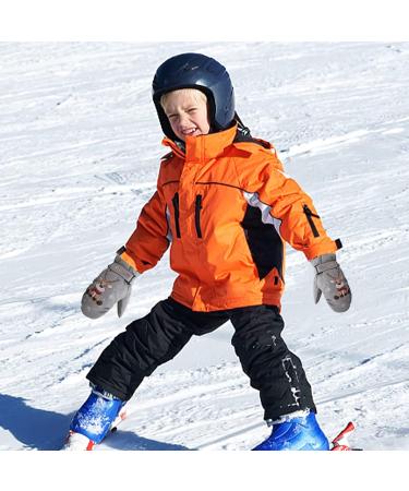 Children's Ski Gloves | Waterproof & Warm F ustling | Thermal Skating Gloves for Boys & Girls - Shop Internationally! - Buy Online on GoSupps.com