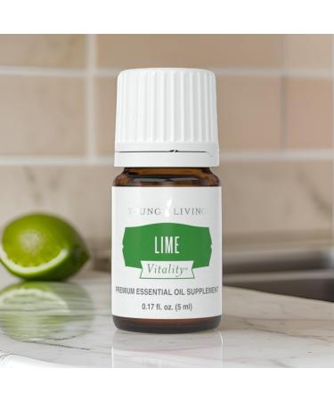 Young Living Lime Vitality 5ml - Food-Grade Essential Oil for Culinary Use - Zesty Citrus Flavor for Cooking & Beverages - Enhance Your Dishes - Buy Online on GoSupps.com