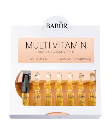 Buy BABOR Multi Vitamin Ampoule Concentrate - Revitalize Dull Skin with Vitamins A C & Niacinamide - 7 Treatments for Radiant Complexion - International Shipping - Buy Online on GoSupps.com