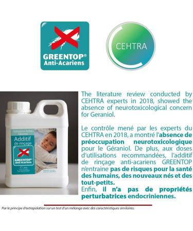 Greentop Anti-Dust Mite Rinse Additive for Textiles 1L Plant-Based Active Non-Neurotoxic Infant Friendly - Buy Online on GoSupps.com