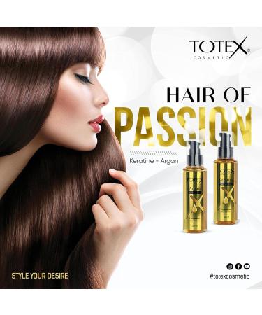 Totex Hair Repair Serum with Argan Oil 125ml | Damaged Hair Care & Shine | International Shipping Available - Buy Online on GoSupps.com