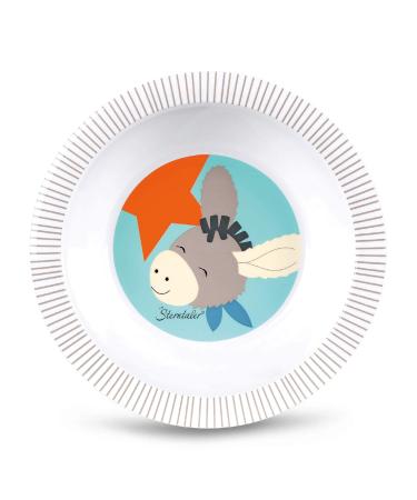 Buy Sterntaler Emmi Gift Set - Velcro & Gripping Figure for 0+ Months | Light Blue & Multicolored Dish Set Bundle - Bowl Plate & Cup - Buy Online on GoSupps.com