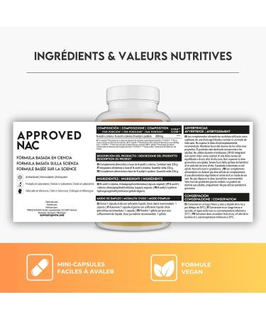 WFN Approved NAC N Acetyl Cysteine - 800 mg per capsule - 365 capsules - 12 months supply - High dosed vegan no additives - Made and tested in Germany - Buy Online on GoSupps.com