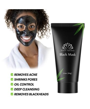 Charcoal Black Face Mask - Peel-Off Facial Mask for Deep Cleansing & Clear Skin | Remove Blackheads - 2 oz - Buy Online on GoSupps.com