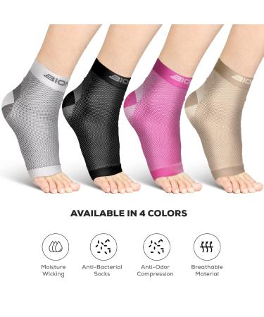 Plantar Fasciitis Foot Socks - Best Compression Brace for Ankle Arch & Heel Support - Buy Online on GoSupps.com