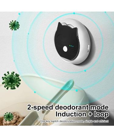 Cat Litter Deodorizer Portable Ozone & Ionic Air Purifier 2 in 1 Eliminate Odor for Home Car Refrigerator Shoe Cabinet Pet Room Hunting Bag White - Buy Online on GoSupps.com
