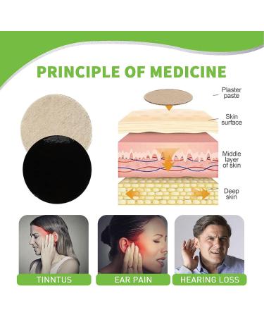 Tinnitus Relief Patch - 12pcs Portable Treatment Sticker for Ear Pain - Mild Tinnitus Relief - Lightweight Option - Buy Online on GoSupps.com