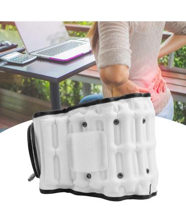 Topyond Inflatable Waist Protection Traction Belt | Healthy Lumbar Fixation Protector | White - Shop Internationally - Buy Online on GoSupps.com