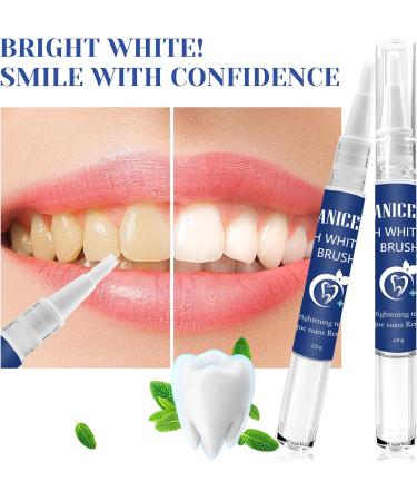 Teeth Whitening Stick Set - 2 Pieces for Tooth-Friendly Bleaching Gums Restoration & Stain Removal - Buy Online on GoSupps.com