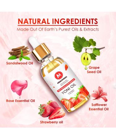 2 Pack Yoni Oil - Organic Feminine Oil for pH Balance & Odor Elimination | Natural Deodorant & Moisturizer with Rose Essential Oil - Buy Online on GoSupps.com