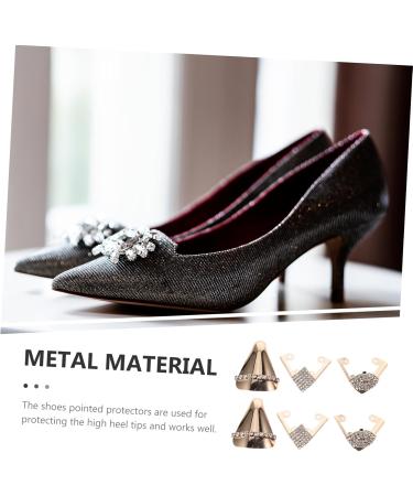 3 Pairs High Heels to Cowboy Boots | Pointed Toe Heel Shoe Accessories & Metal Repair Suite - Buy Online on GoSupps.com