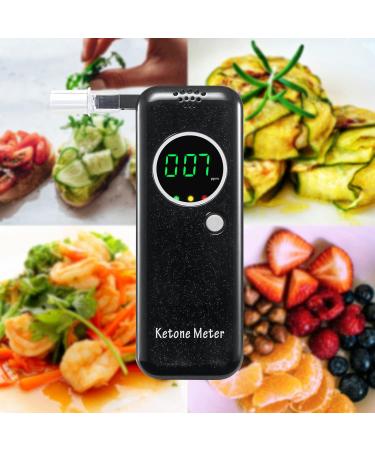 Professional Ketone Breath Analyzer for Accurate Ketosis Testing - Digital Ketone Breath Meter in Black - Buy Online on GoSupps.com