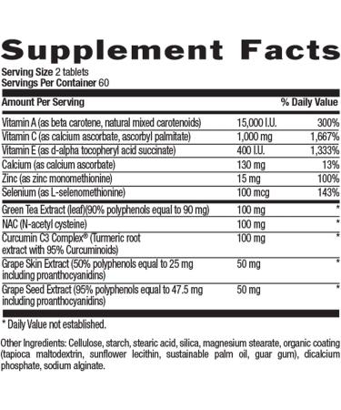 Country Life Super 10 Antioxidant 120 Tablets | Supports Immune Health | Gluten Free & Vegan Certified - Buy Online on GoSupps.com