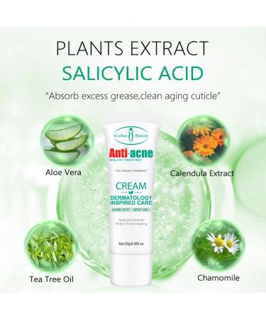 Salicylic Acid Face Moisturizer - Face Cream for Women - Acne Repair Face Cream - Spot Cream for Acne & Pimple - Moisturizer Face with Salicylic Acid - Improves Acne & Brightens Skin 20g - Buy Online on GoSupps.com