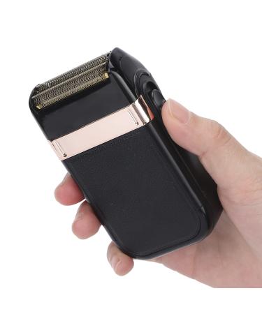 Electric Foil Shaver 2 in 1 Low Noise Powerful Motor Stainless Steel Blade Portable Durable Barber Razor