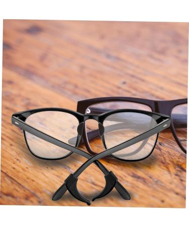 Shop Minkissy 2 Sets Glasses Nose Pads - Comfortable Black & White Slip Covers | Superior Eyeglass Comfort & Support - Buy Online on GoSupps.com