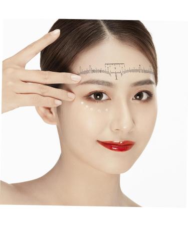 NOLITOY 300 pcs Tools Eyebrow Balance Three-point Disposable Rulers Make Tattooing Stencils Professional - Buy Online on GoSupps.com