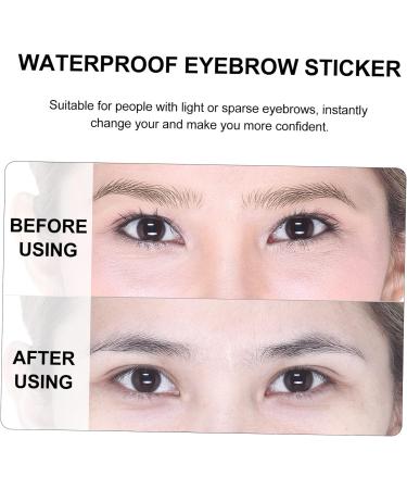 BIUDECO 8pcs Imitation Eco Eyebrow Sticker Water Transfer Eyebrow Sticker Hair-like Eyebrows Stickers Makeup Stickers Beauty Eyebrows Stickers False Eyebrows Cosmetics Imitation Eyebrow - Buy Online on GoSupps.com