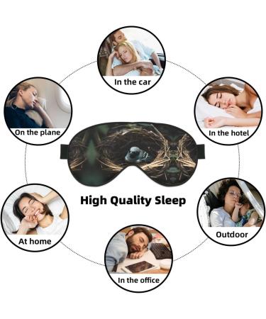Little Bird Nest Eye Mask - Soft Adjustable Sleep Mask for Men & Women | Comfortable Nighttime Eye Cover - Buy Online on GoSupps.com