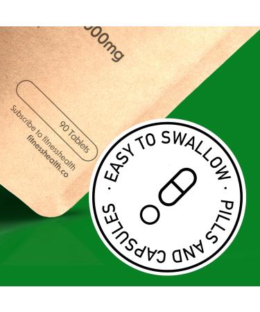 Fitness Health Saw Palmetto Extract Tablets 3000MG (90 Tablets) - High Strength Supplement for Men - Best for Urinary and Prostate Health - Suitable for Vegan & Vegetarian - Recyclable Packaging - Buy Online on GoSupps.com