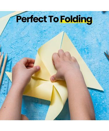 500 Pieces Construction Paper Bulk 12'' x 18'' - Assorted Colors - School Supplies for Kids & Adults - Lightweight Art Colored Paper for Drawing - Buy Online on GoSupps.com