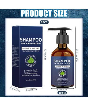 Xionghonglong Hair growth shampoo shampoo for men 100ml Shampoo against hair loss Promotes hair growth Strengthens the hair roots Cleans and cares for the scalp Reduces hair breakage and hair loss - Buy Online on GoSupps.com