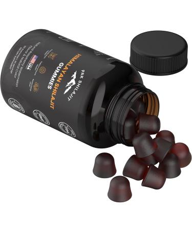 Pure Sundried Himalayan Shilajit Gummy for Men & Women | Organic Shilajit Gummies | Natural 85 Plus Trace Minerals Fulvic Acid | Energy Immunity | Sugar-Free 60 Healthy Gummy Gummies - RaspBerry 60 Count (Pack of 1) - Buy Online on GoSupps.com