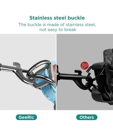 Geeric Cat Dishes & Escape Proof Harness Set - Adjustable Dishes for Small Cats | Reflective Leash in Pink & Blue - Buy Online on GoSupps.com