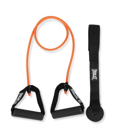 Everlast FIT Heavy Power Cable - Premium Latex 20 lbs Resistance Ideal for Home Gym Strength Training Recovery and Full-Body Workouts Door Anchor & Carry Bag Included Home Fitness Exercise Gear