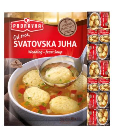Podravka Wedding Soup Pack of 10 sachets 58 g
