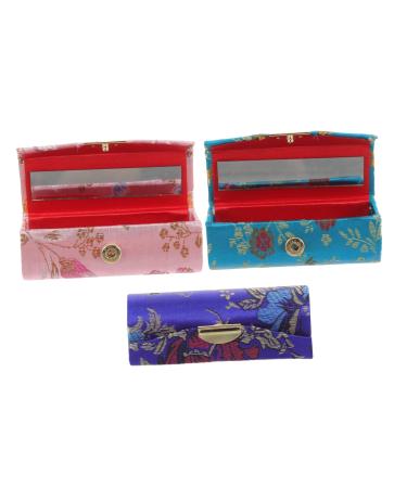 Ipetboom 3pcs Makeup Bags Purses Toiletry Bag Wallets Travel Makeup Bag Travel Cosmetic Pouch Mini Essentials for Purse Portable Cosmetic Bag Purse Essentials Plastic Miss Make up Lipstick