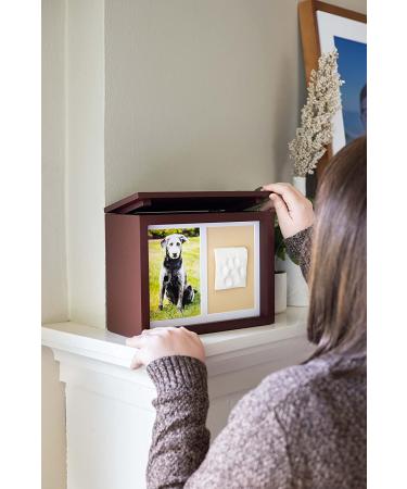Pearhead Pet DIY Pawprints Memorial Box Kit - Espresso | Perfect for Dogs & Cats - Buy Online on GoSupps.com