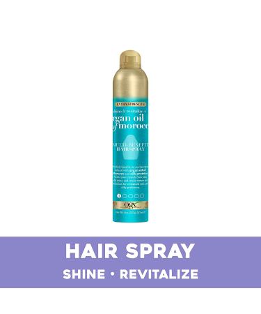 OGX Revitalize + Argan Shine Heat Protection Hairspray - 8oz - Buy Online on GoSupps.com