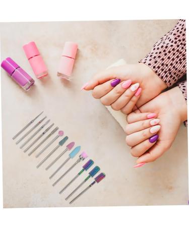 Ipetboom 1 Nail Drill Set Ceramics Tools Rotary Polishing File Ceramic Nail File Electric Nail File Nail Bit Nail Tools for Nail Art Nail Art Tool Nail File Bit Manicure Suite Corundum - Buy Online on GoSupps.com