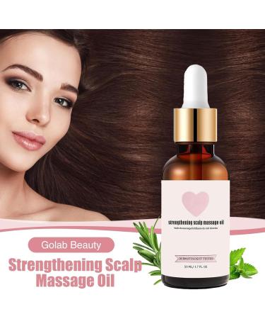 Hair Oil for the Scalp 50ml Natural Nourishing Treatment for Hair Growth Scalp Moisturizing - For Women and Men Hair Care Frizz Control - Buy Online on GoSupps.com