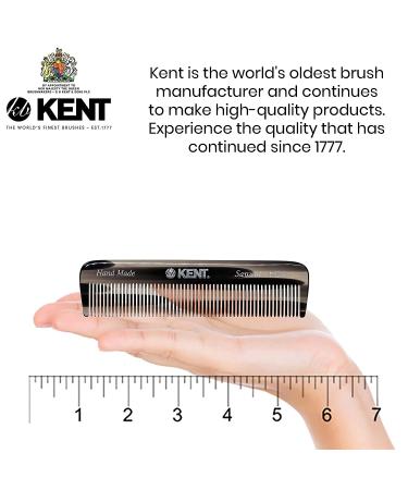 Kent A FOT Handmade Pocket Comb Set - Fine Tooth Hair Comb for Men, Women & Kids | Grooming & Styling | Made in England - 2 Pack E-Combo - Buy Online on GoSupps.com